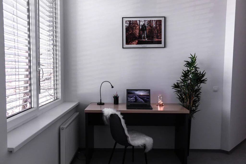 MS Sparrow Hostel — common room desk